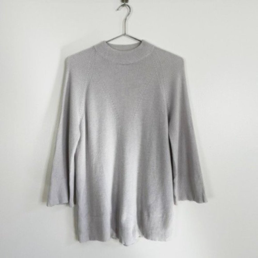 Saks Fifth Avenue Gray Turtleneck Sweater